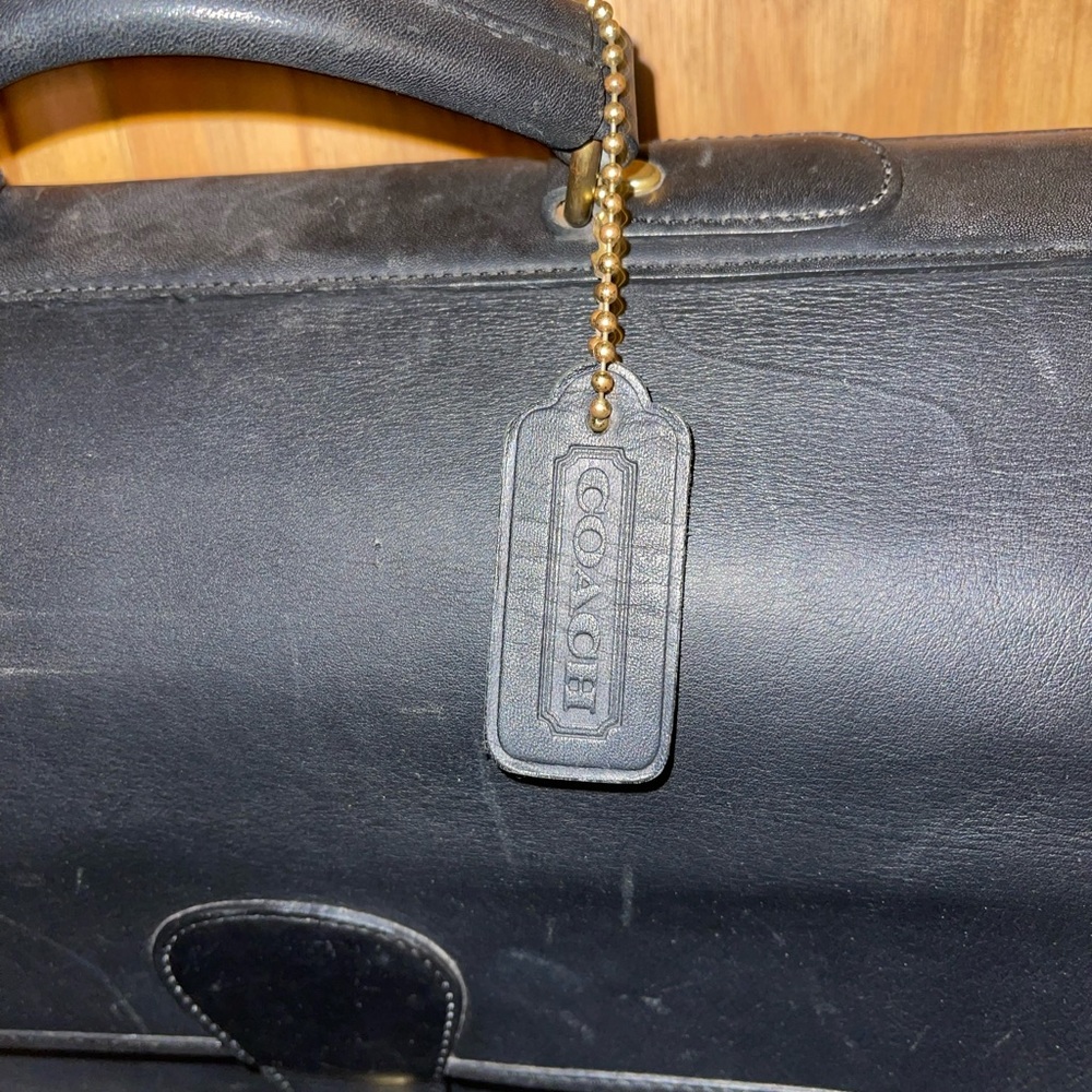 Thick Leather COACH LapTop Bag. - Picture 3 of 3